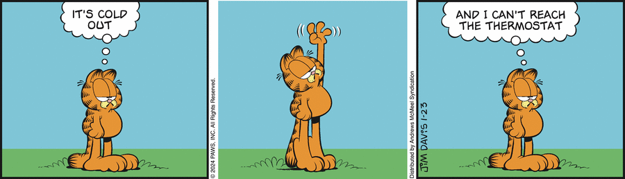 Garfield, January 23, 2024
