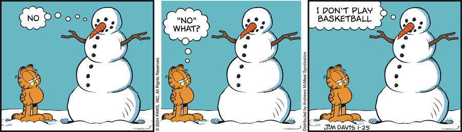 Garfield, January 25, 2024