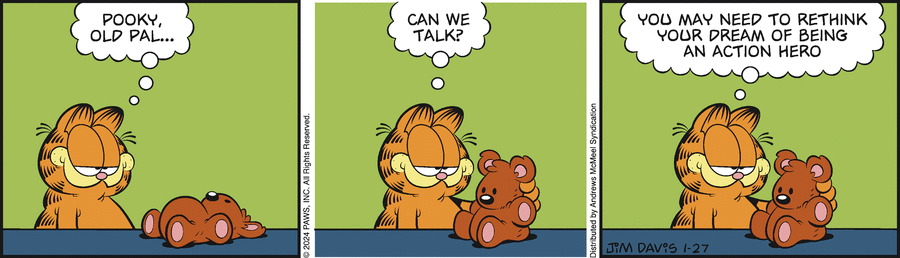 Garfield, January 27, 2024
