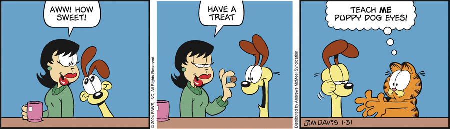 Garfield, January 31, 2024