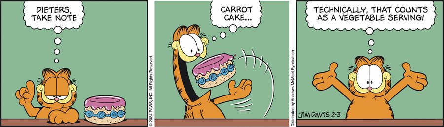 Garfield, February 3, 2024