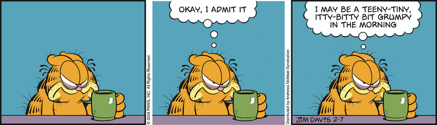 Garfield, February 7, 2024