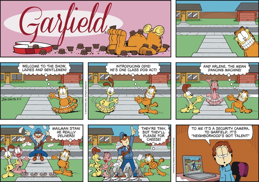Garfield, February 11, 2024