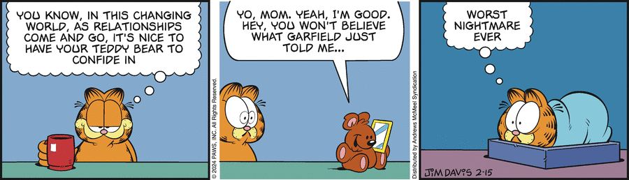 Garfield, February 15, 2024