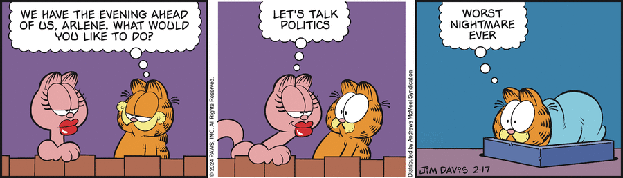Garfield, February 17, 2024