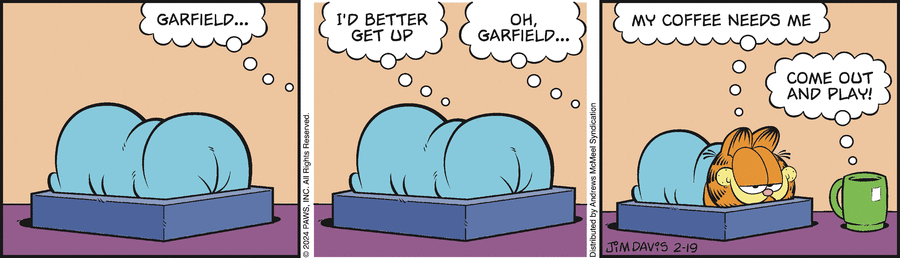 Garfield, February 19, 2024