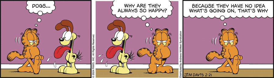 Garfield, February 21, 2024