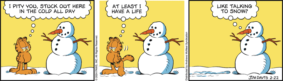 Garfield, February 22, 2024