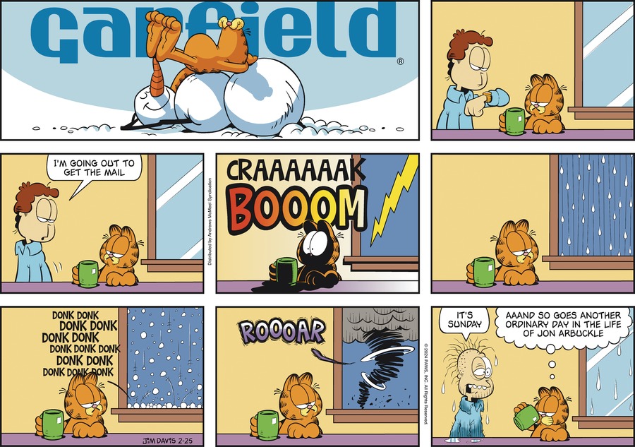 Garfield, February 25, 2024