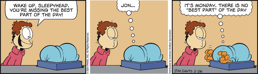 Garfield, February 26, 2024