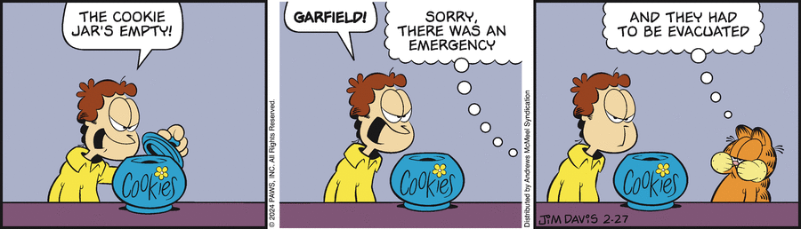 Garfield, February 27, 2024