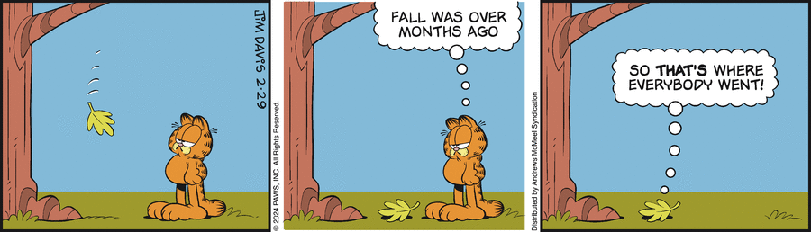 Garfield, February 29, 2024