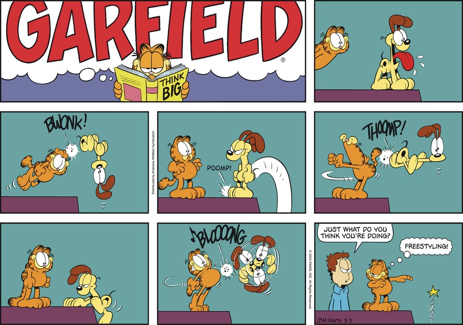 Garfield, March 3, 2024