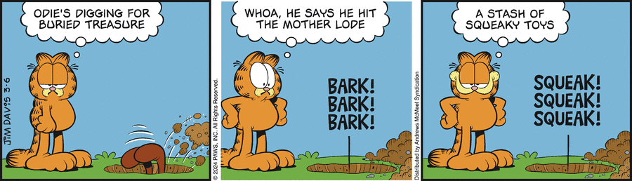 Garfield, March 6, 2024