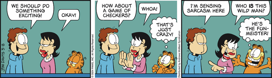 Garfield, March 8, 2024