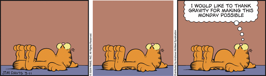 Garfield, March 11, 2024