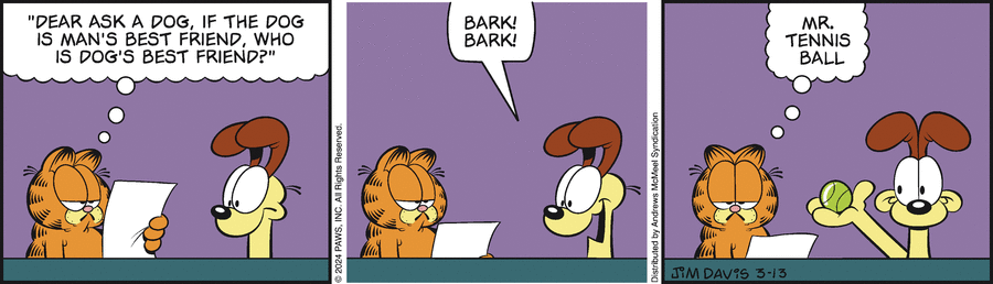 Garfield, March 13, 2024