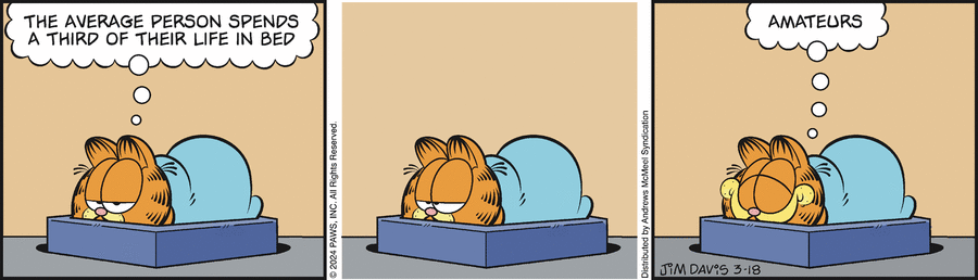 Garfield, March 18, 2024