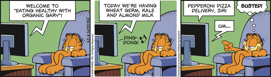 Garfield, March 23, 2024