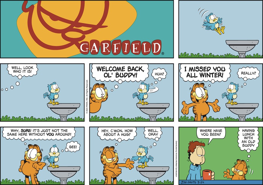 Garfield, March 24, 2024