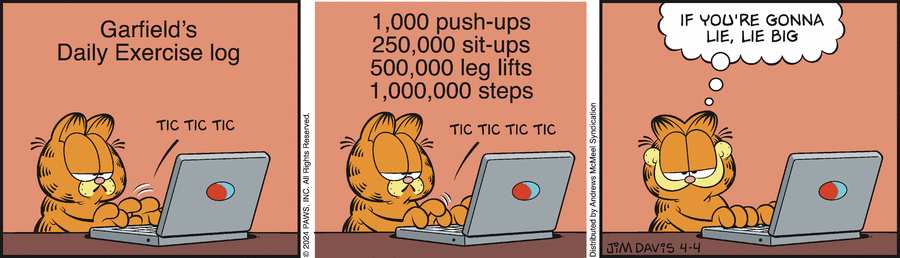 Garfield, April 4, 2024