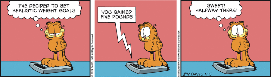 Garfield, April 5, 2024