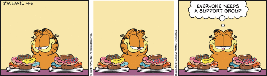 Garfield, April 6, 2024