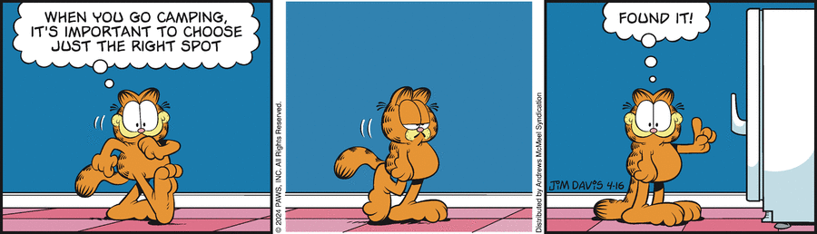 Garfield, April 16, 2024