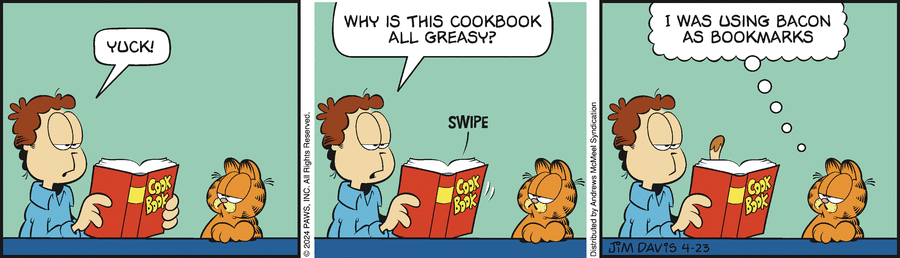 Garfield, April 23, 2024