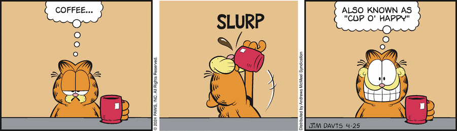 Garfield, April 25, 2024