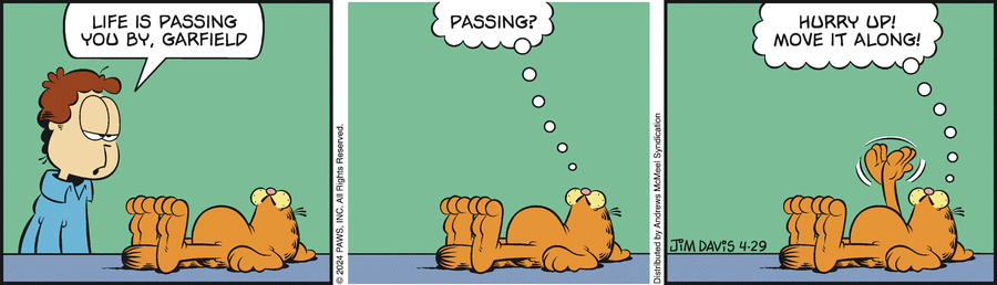 Garfield, April 29, 2024