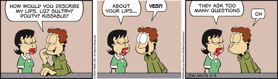 Garfield, May 3, 2024