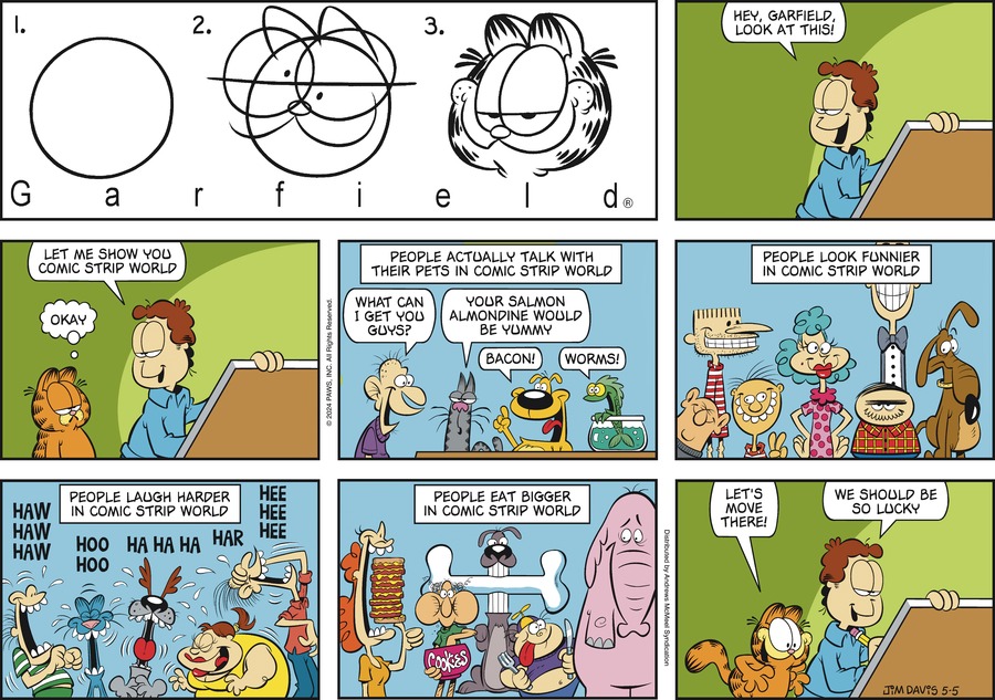 Garfield, May 5, 2024