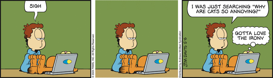 Garfield, May 6, 2024