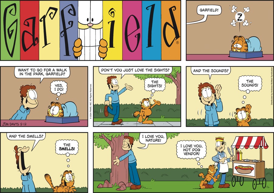 Garfield, May 12, 2024