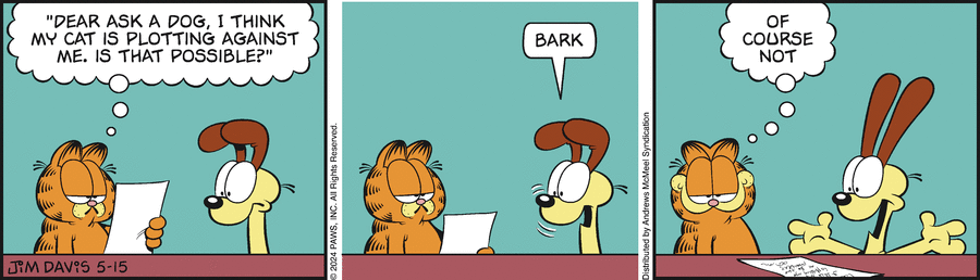 Garfield, May 15, 2024