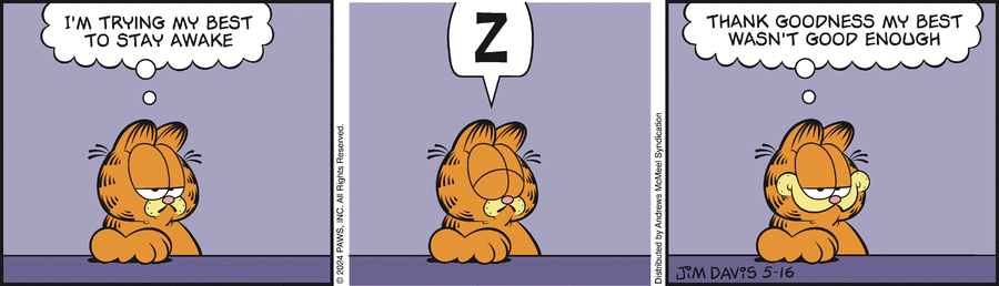 Garfield, May 16, 2024