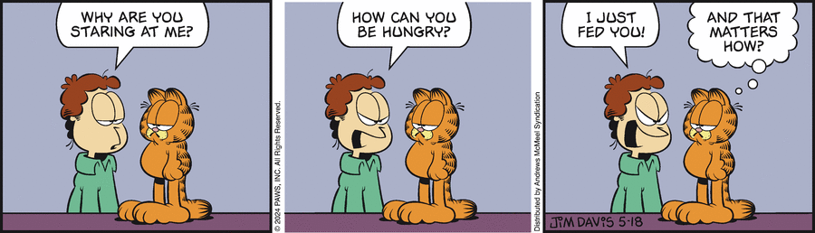 Garfield, May 18, 2024
