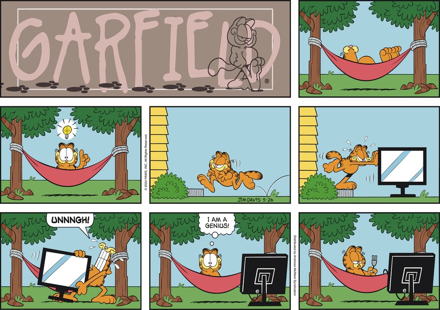 Garfield, May 26, 2024
