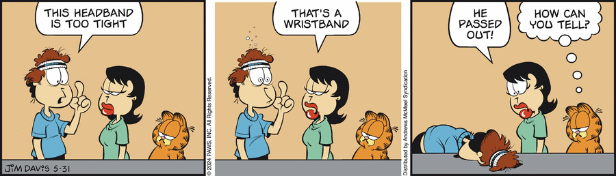 Garfield, May 31, 2024