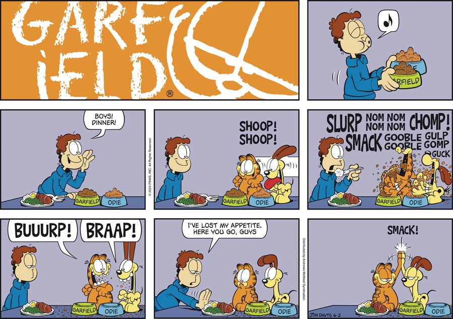 Garfield, June 2, 2024