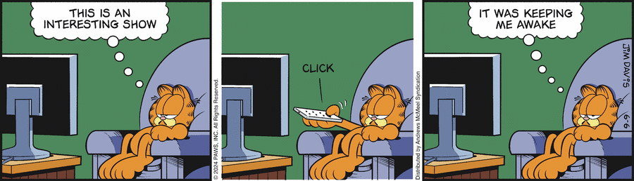 Garfield, June 6, 2024