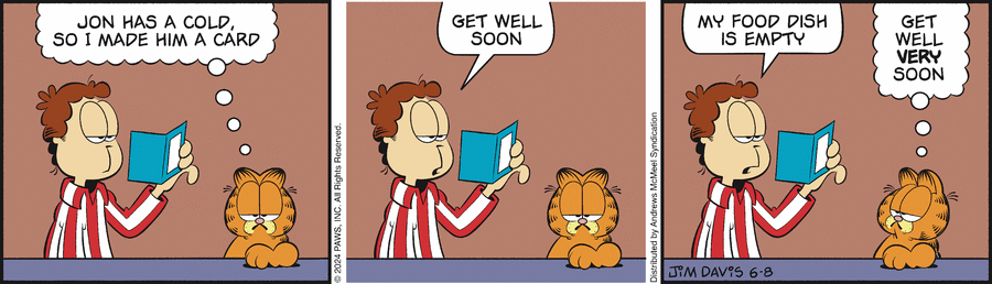 Garfield, June 8, 2024