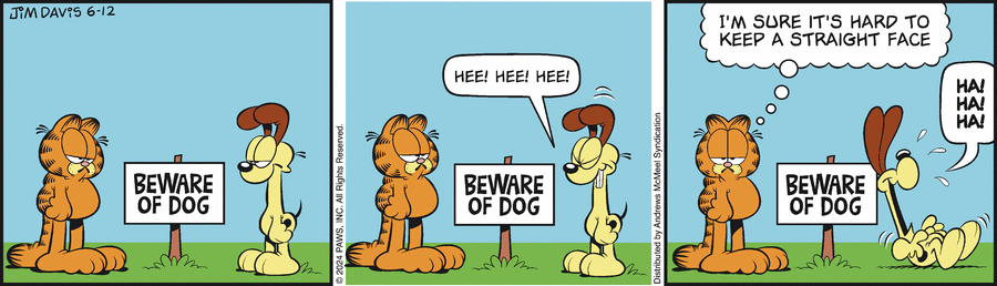 Garfield, June 12, 2024