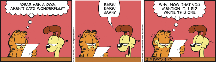 Garfield, June 26, 2024