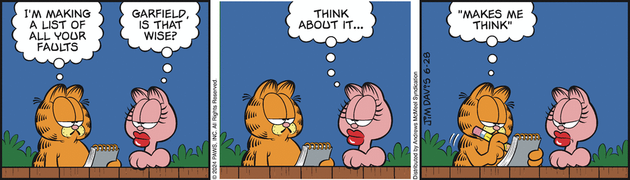 Garfield, June 28, 2024