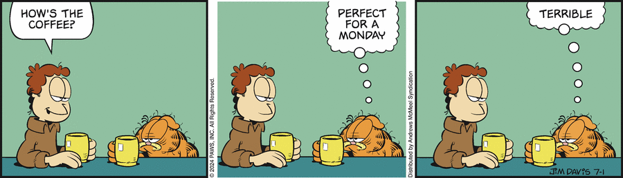 Garfield, July 1, 2024
