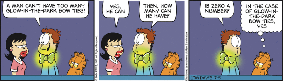 Garfield, July 5, 2024