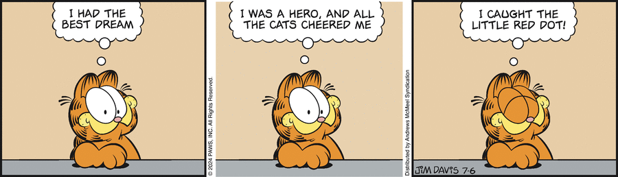 Garfield, July 6, 2024