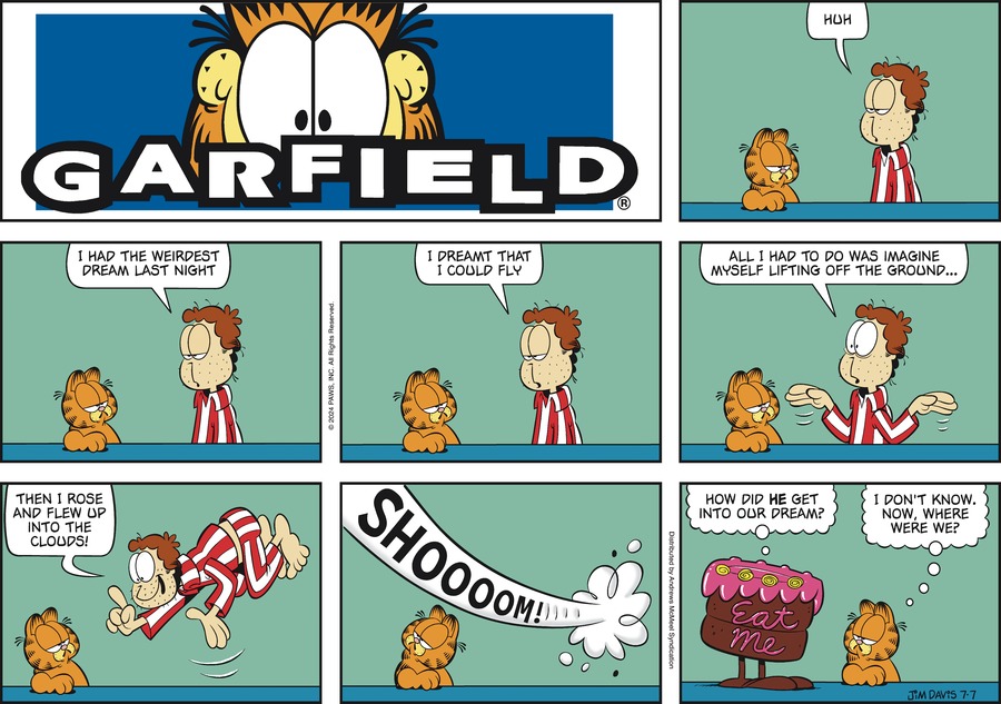 Garfield, July 7, 2024